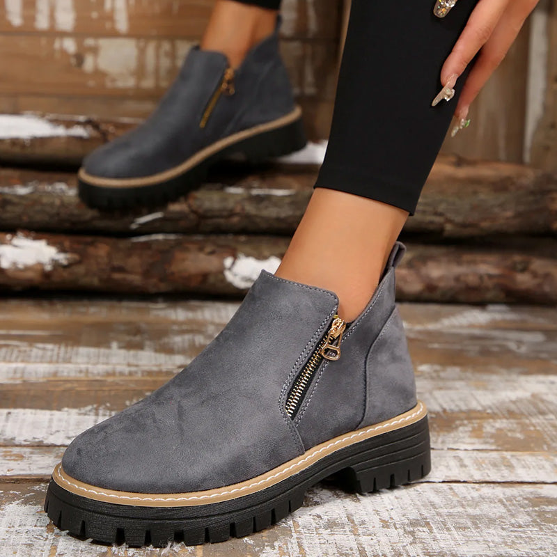 Tahlia Zip Ankle Boots