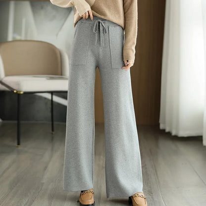 Charlotte Knit Wide-Leg Pants