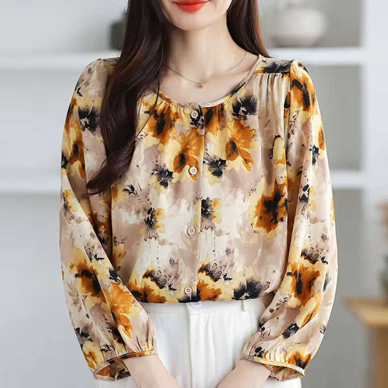 Emily Floral Print Blouse