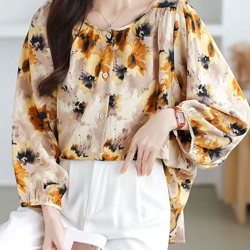 Emily Floral Print Blouse