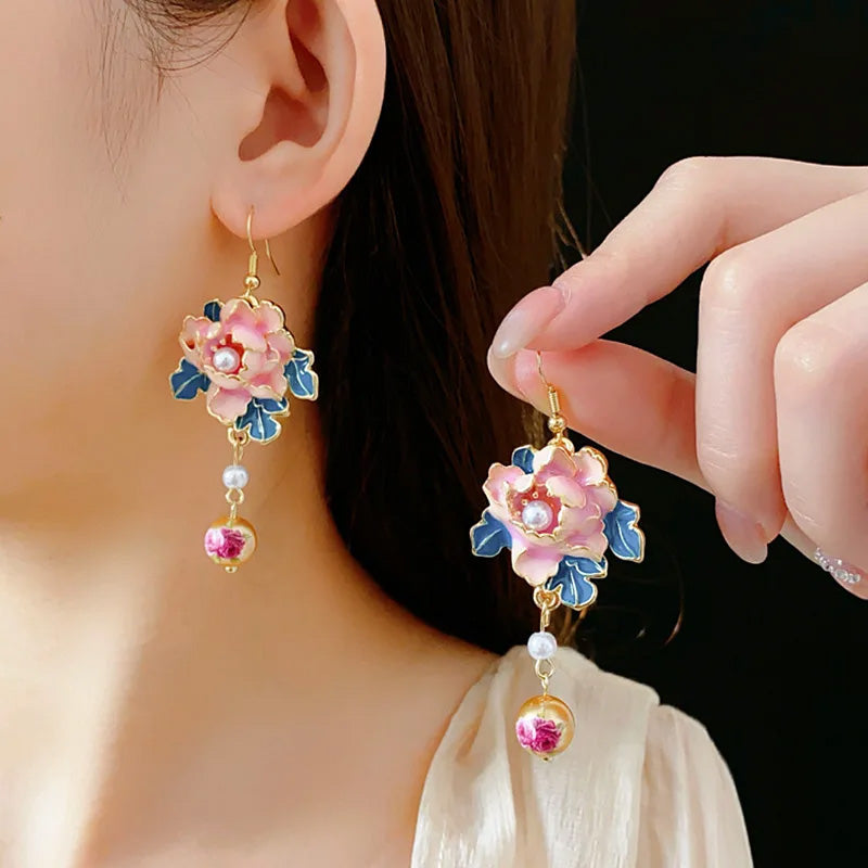 Harper Blossom Drop Earrings