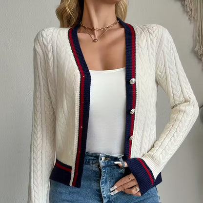Harper Cable Knit Cardigan