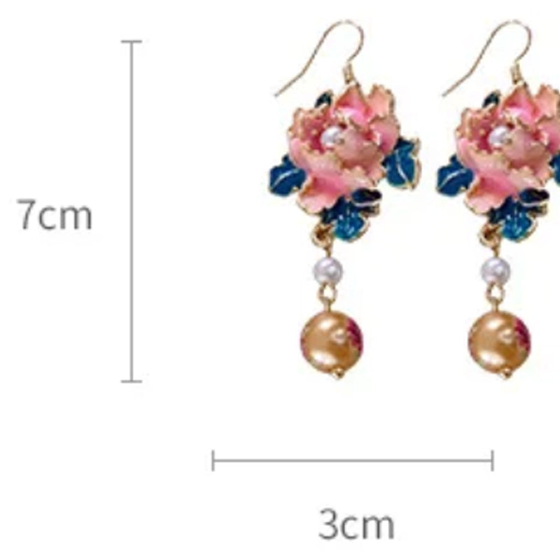 Harper Blossom Drop Earrings