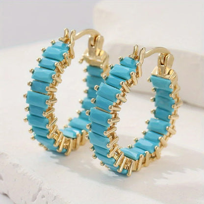 Tayla Ocean Bar Hoops