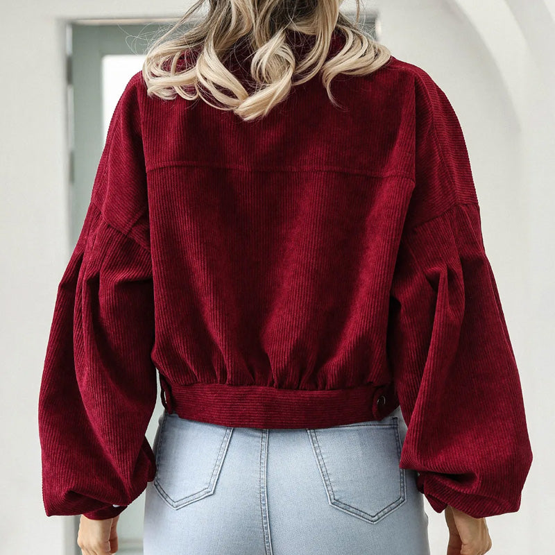 Corduroy Crop Jacket