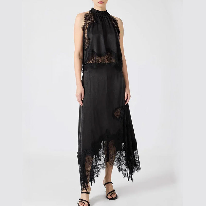 Amelia Lace Maxi Set