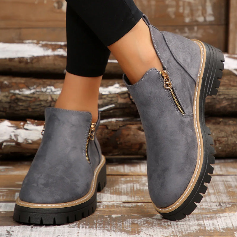 Tahlia Zip Ankle Boots