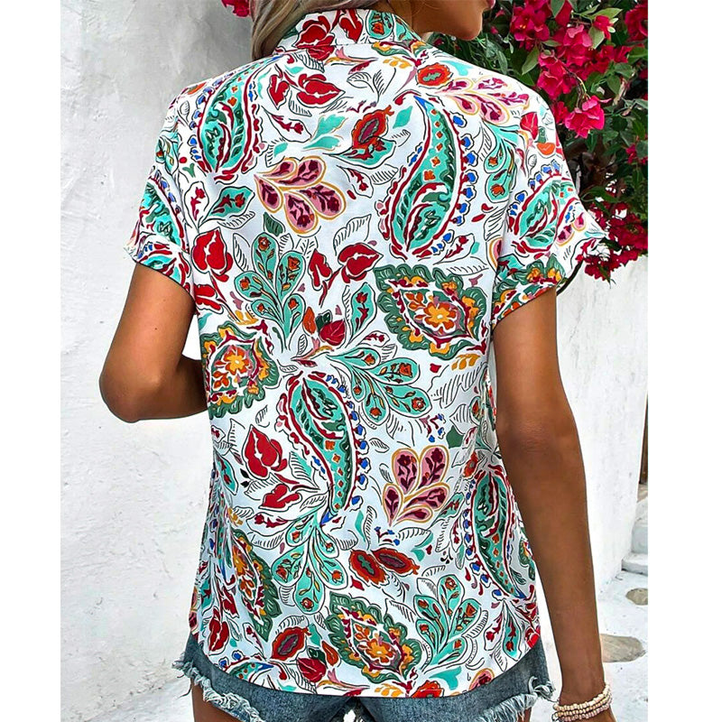 Sunset Garden Blouse