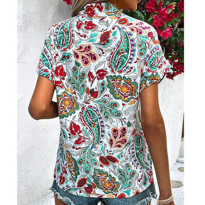 Sunset Garden Blouse