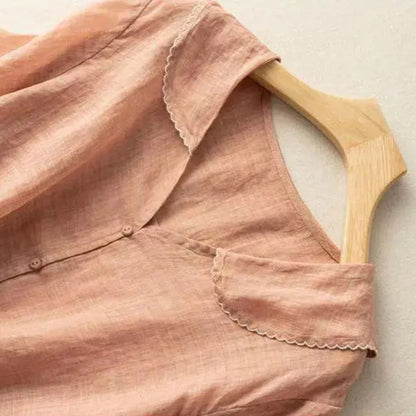 Amelia Linen Blouse
