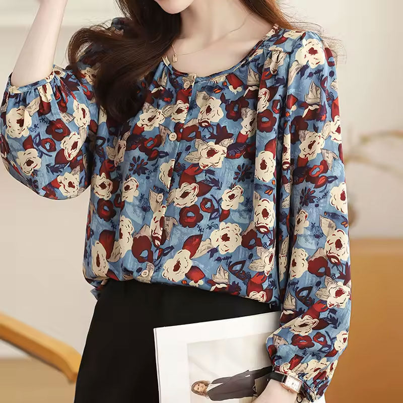 Zoe Floral Flowy Blouse