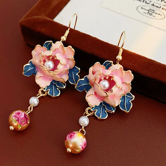 Harper Blossom Drop Earrings