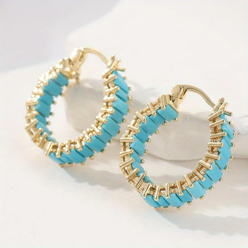 Tayla Ocean Bar Hoops