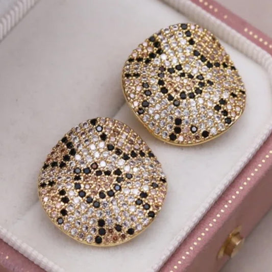 Danielle Mosaic Crystal Stud Earrings