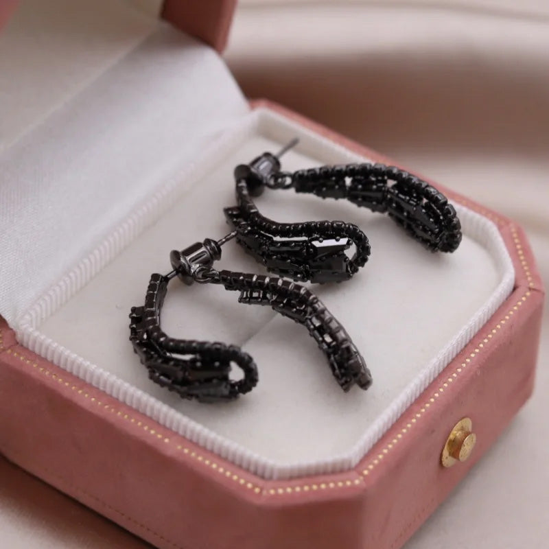 Tahlia Crystal Drop Earrings