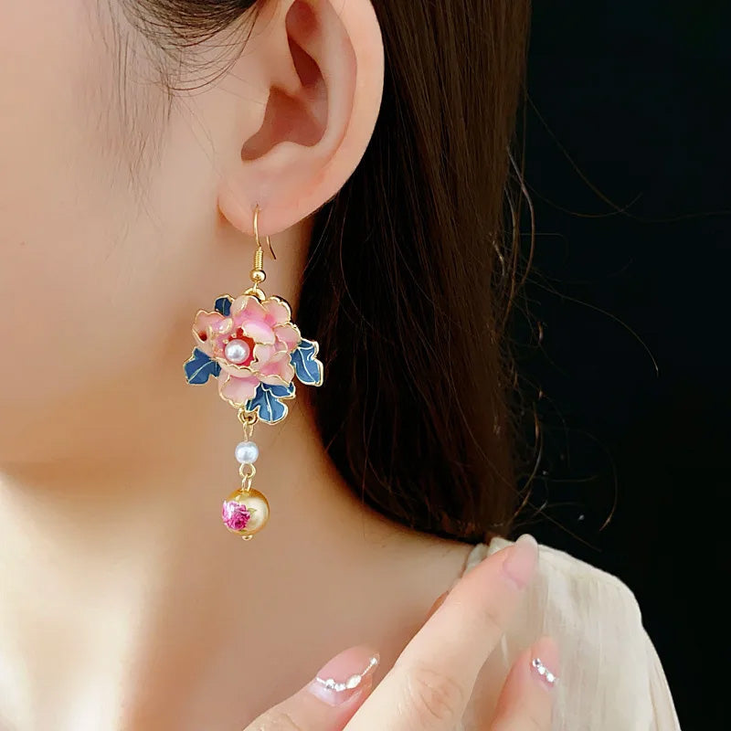 Harper Blossom Drop Earrings