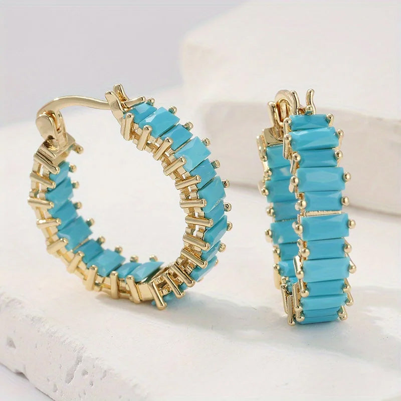 Tayla Ocean Bar Hoops