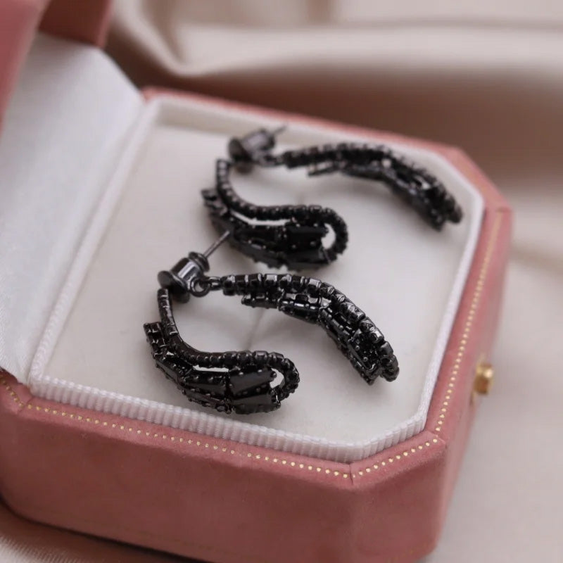 Tahlia Crystal Drop Earrings