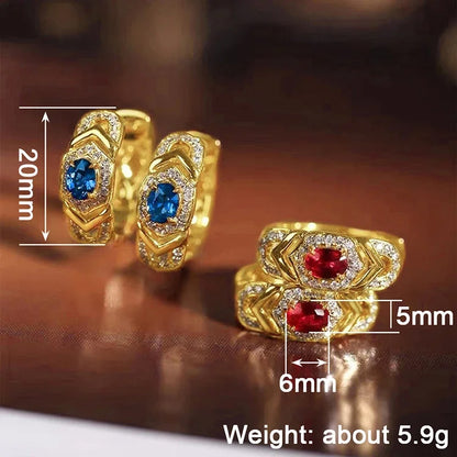 Maddison Royale Gem Hoops