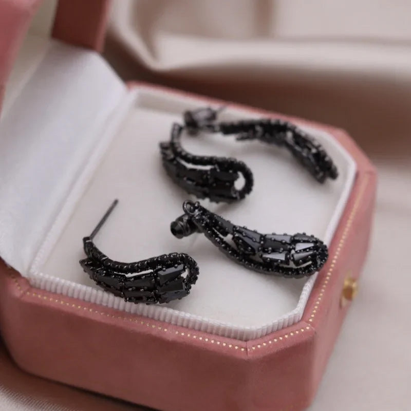 Tahlia Crystal Drop Earrings