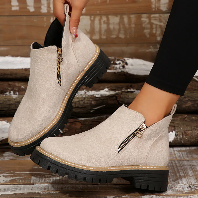 Tahlia Zip Ankle Boots