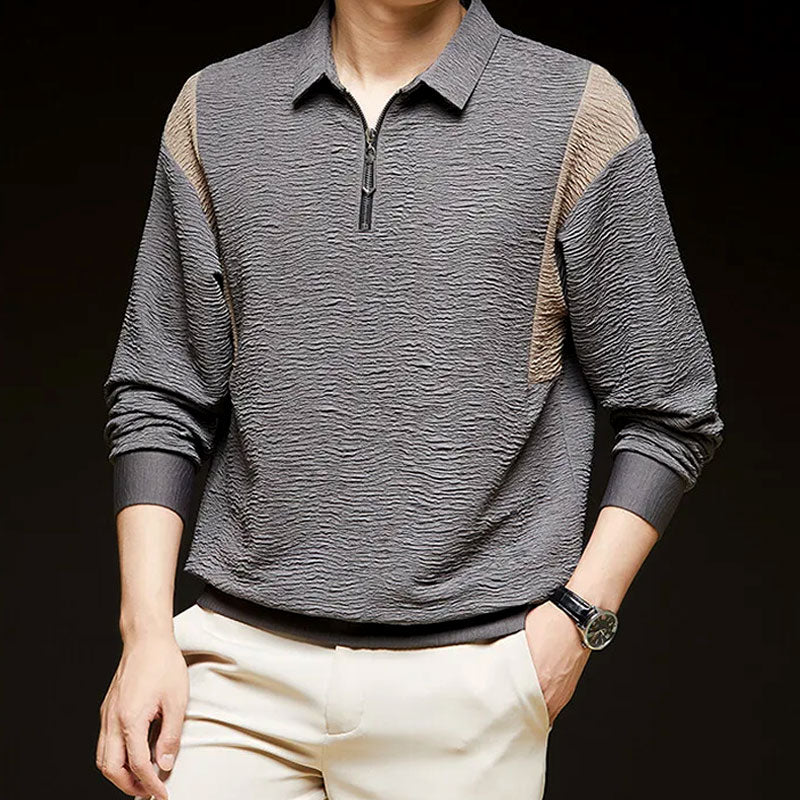 ANDREWS LONG SLEEVE POLO SHIRT