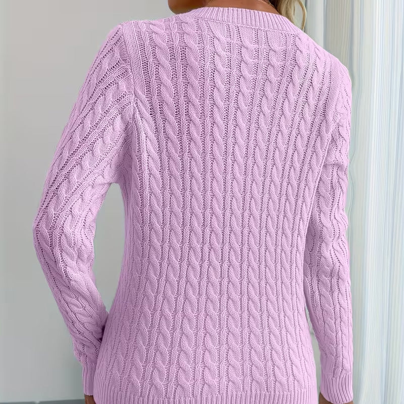 Olivia Knit V-Neck Sweater