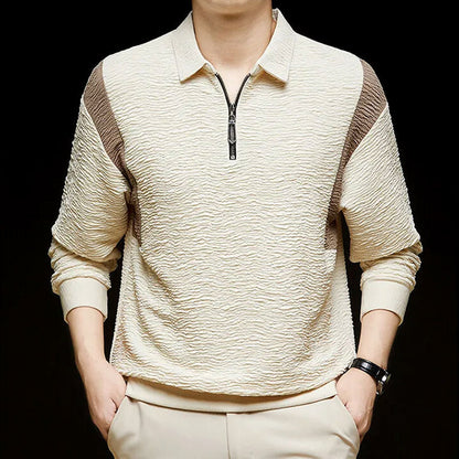 ANDREWS LONG SLEEVE POLO SHIRT
