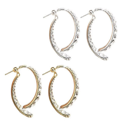 Chloe Hart Hoop Earrings