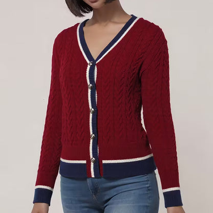 Harper Cable Knit Cardigan