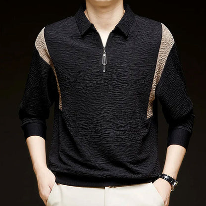 ANDREWS LONG SLEEVE POLO SHIRT