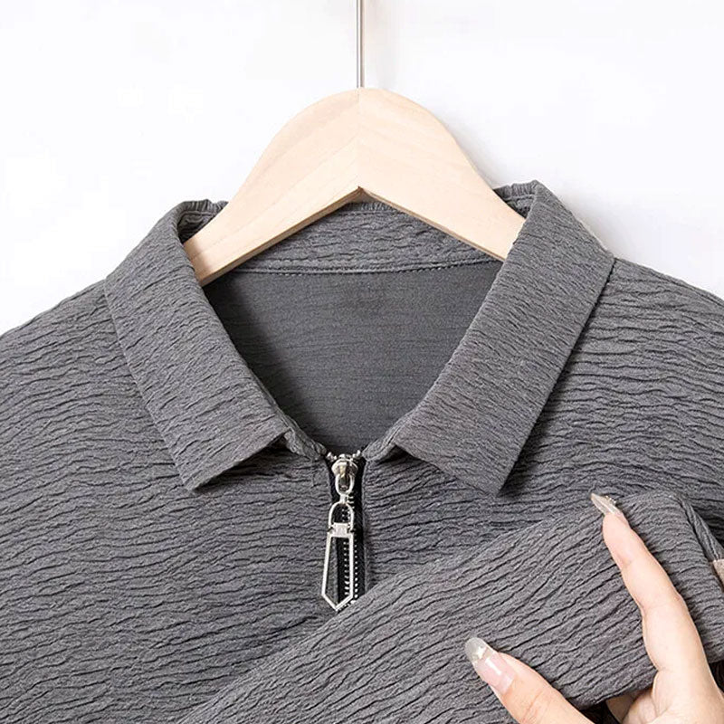 ANDREWS LONG SLEEVE POLO SHIRT