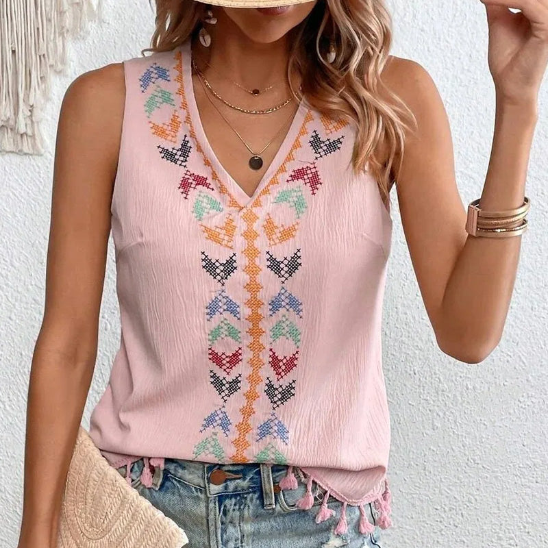 Sierra Embroidered Tank