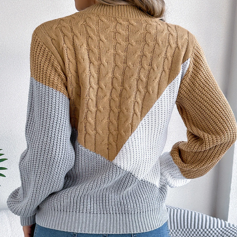 Edith Dual-Tone Knit