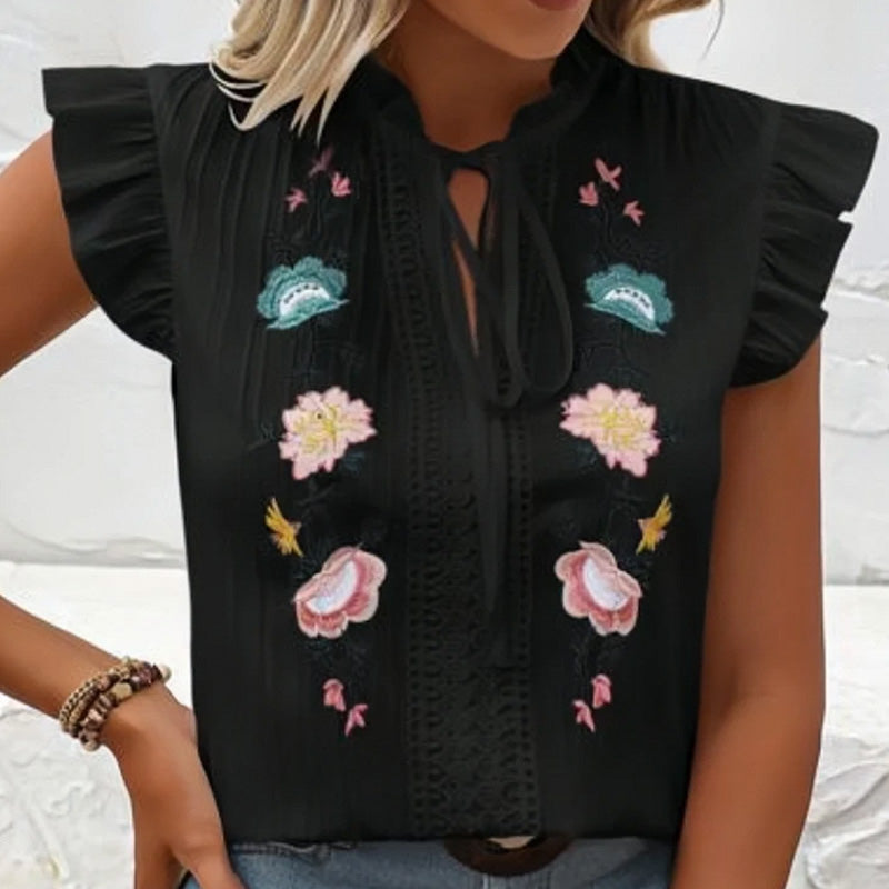 Alivia Ruffle Blouse