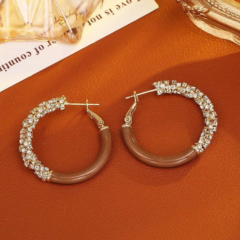 Lora Sparkle Hoops
