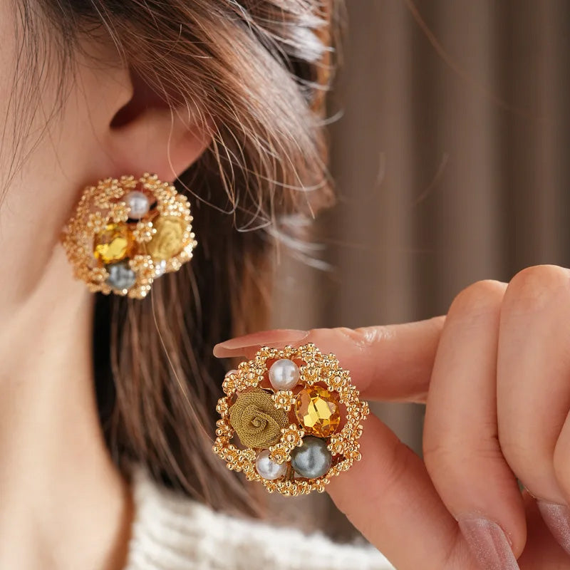 Olivia Baroque Studs
