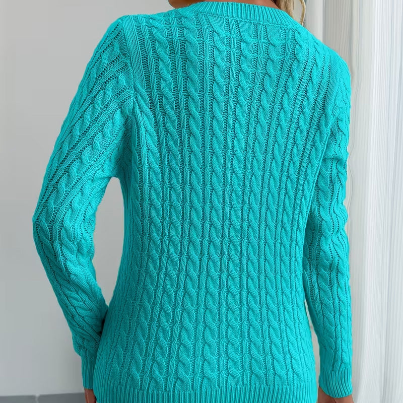 Olivia Knit V-Neck Sweater