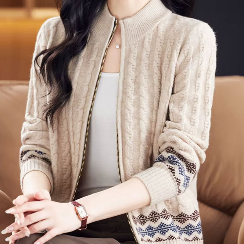 Sadie Cable Knit Cardigan
