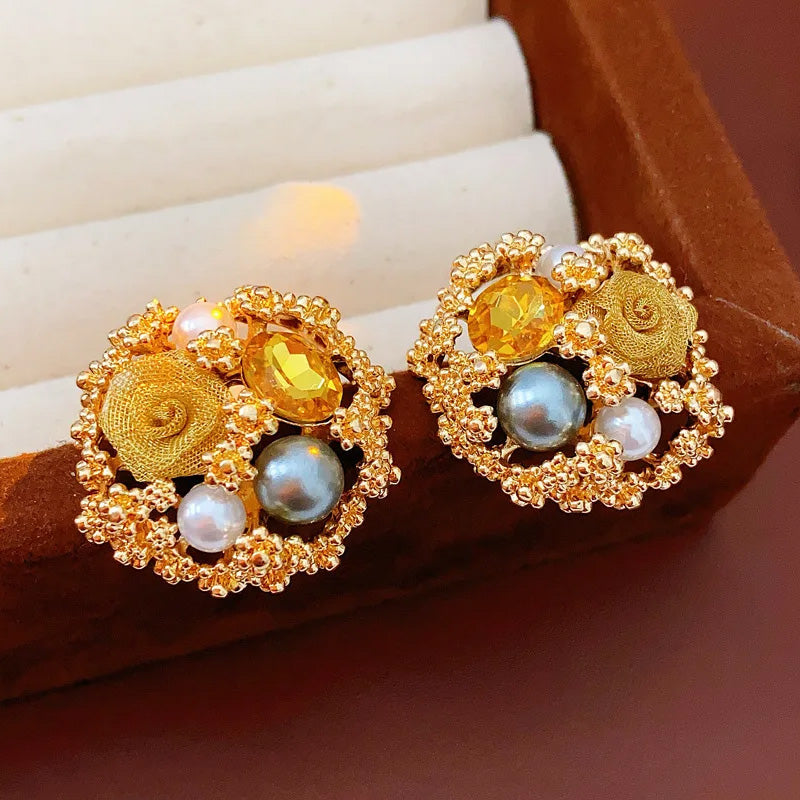 Olivia Baroque Studs
