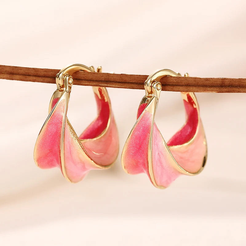 Tahlia Ocean Bloom Hoops