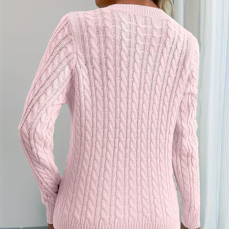 Olivia Knit V-Neck Sweater
