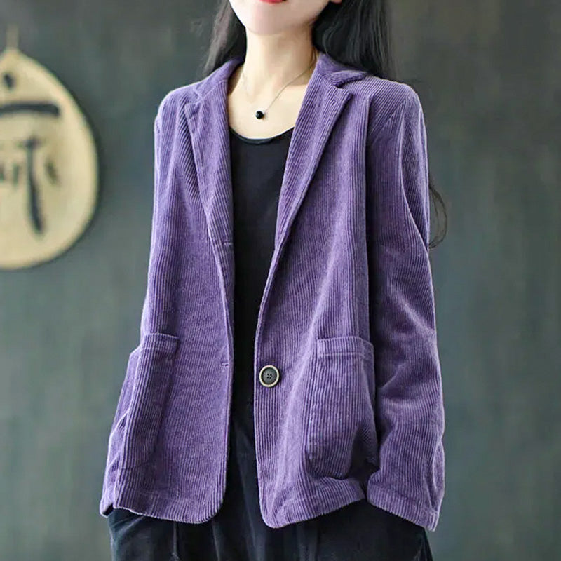 Caslen Corduroy Blazer