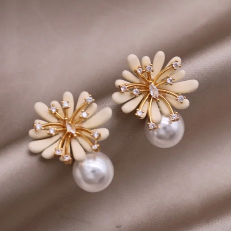 Bianca Bloom Drop Earrings