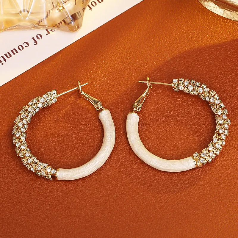Lora Sparkle Hoops