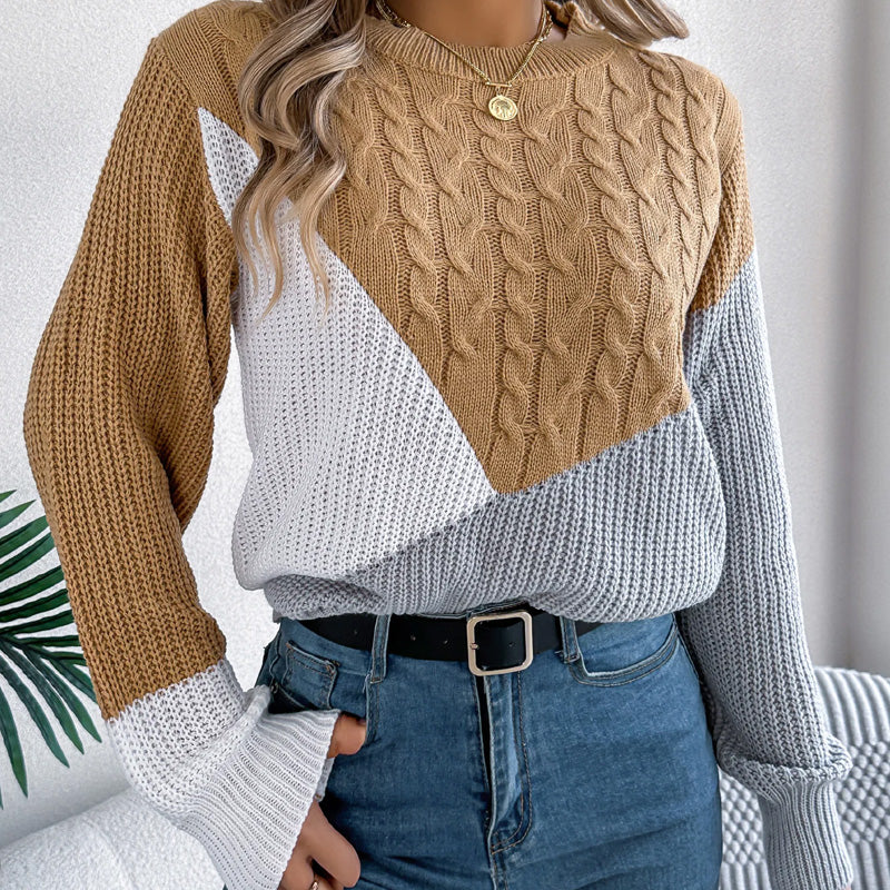 Edith Dual-Tone Knit