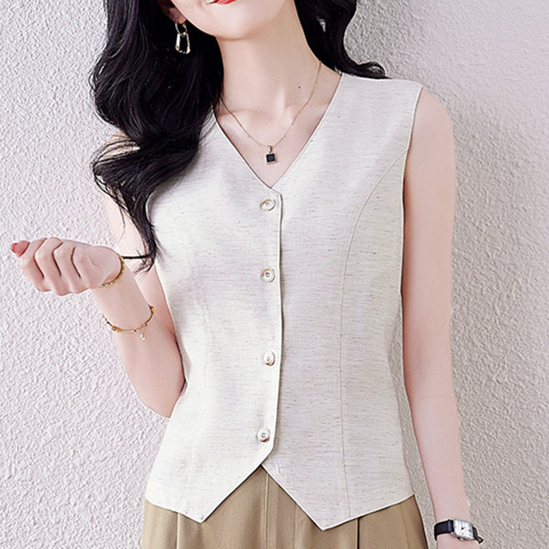 Harper Button-Up Vest