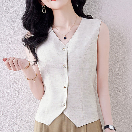Harper Button-Up Vest