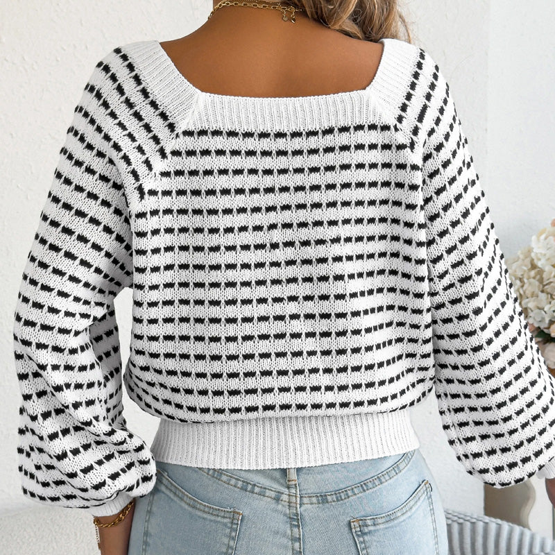 Willow Square-Neck Jumper