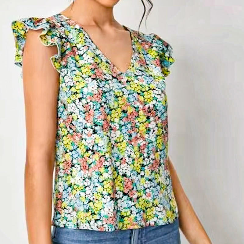 Evelyn Ruffle Blouse